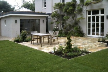 Bucknowle Patio & Turfing