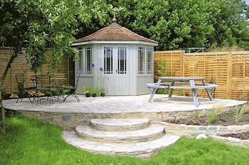 Summerhouse & Purbeck Stone Base