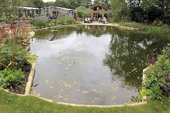 Construction of Pond at Holme for Gardens