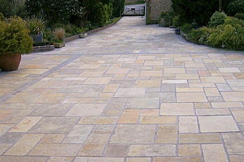 Limestone Driveway