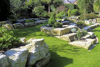 Rockery at Studland